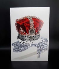 Image 3 of A3 Diamond and Silver stud crown