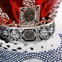 Image 6 of A3 Diamond and Silver stud crown
