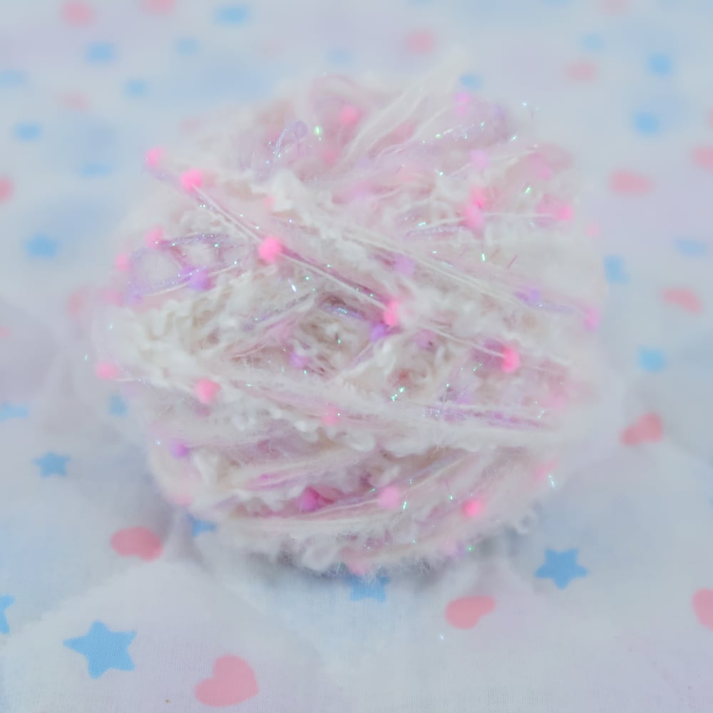 Mix Yarn: Fluffy Pink