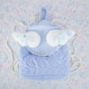 Angel Drawstring Backpack: Blue