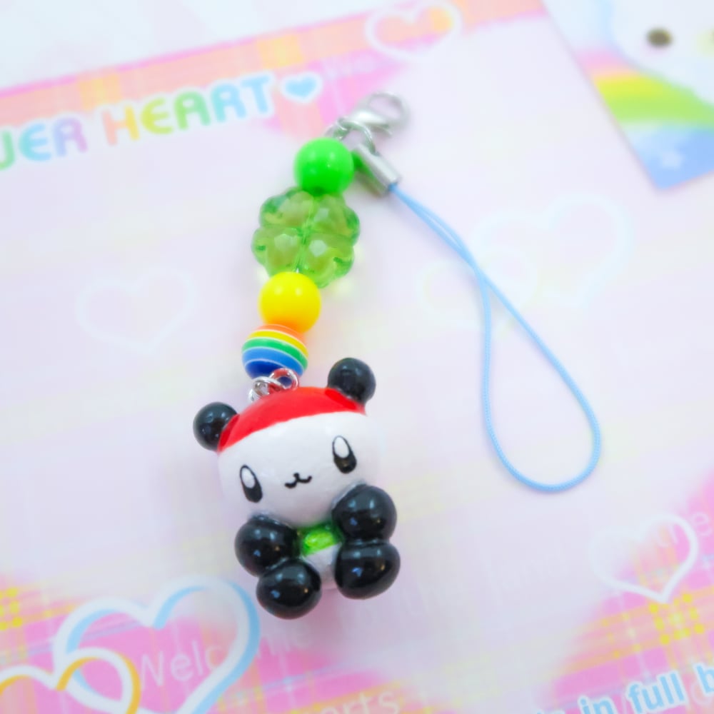 Character Charm: Pandapple Rainbow