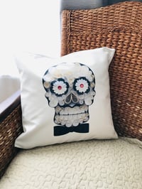 Image 4 of BRIDE & GROOM CALAVERA PILLOW CASES