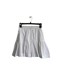 ABERCROMBIE WHITE SKIRT (XS)