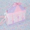 Quilted Carousel Bag: Pink X Lavender