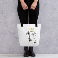 Image 3 of All-Over Print Tote Queen Iduna