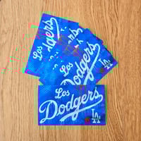 Image 1 of Los Dodgers Graff Sticker