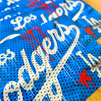 Image 2 of Los Dodgers Graff Sticker