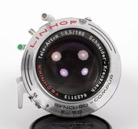 Image 2 of Schneider Tele-Arton 180mm F5.5 lens in Linhof Technika Compur shutter on #0098