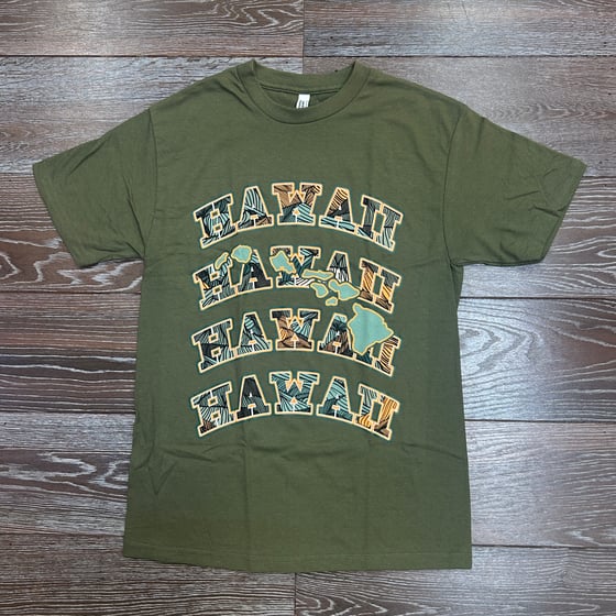 Image of Hawaii 2.0 Olive Men's T-shirt 