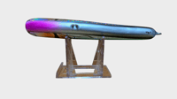 Image 3 of 40g Kiyoshi Turquoise Diving Popper