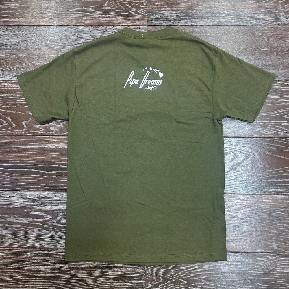 Image of Hawaii 2.0 Olive Men's T-shirt 