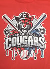 Charleroi Baseball-Drippy Hat Cougar-Hoodie