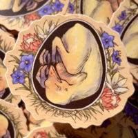 Spring Chick Sticker