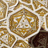 Image 2 of D20 Sticker