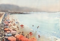 Image 1 of Beach Day | 16"x22"