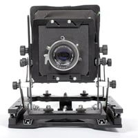 Image 2 of Stenopeika Hyper MKII Advanced 4X5 camera w/ 90mm + 150mm lenses +holders +FILM #0125