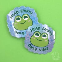 Image 1 of Head Empty Sticker