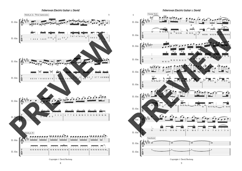 Image of Collector's book - TABs, lyrics and sheet music (GAUPA EP)