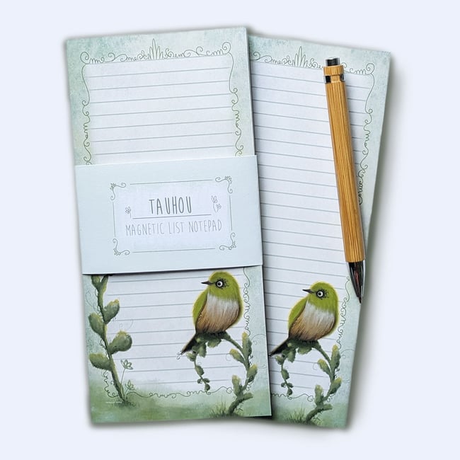 NZ Bird Magnetic Notepads