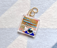 Sir Nonsurat Liquid Glitter CD Keychain (NOT FILLED)
