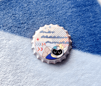 Sir Nonsurat Bottlecap Pin