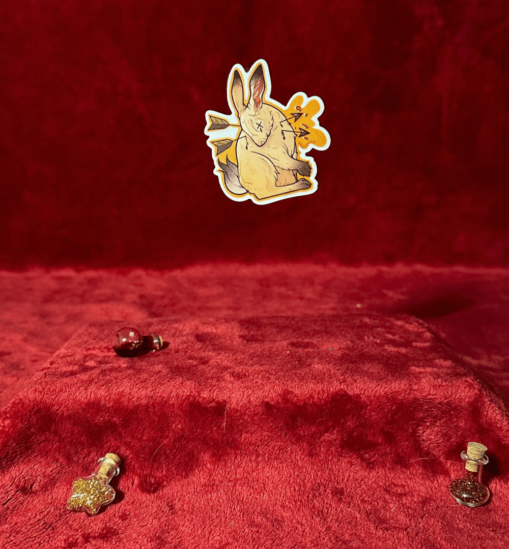 Image of "Rabbit hunting season" Sticker 