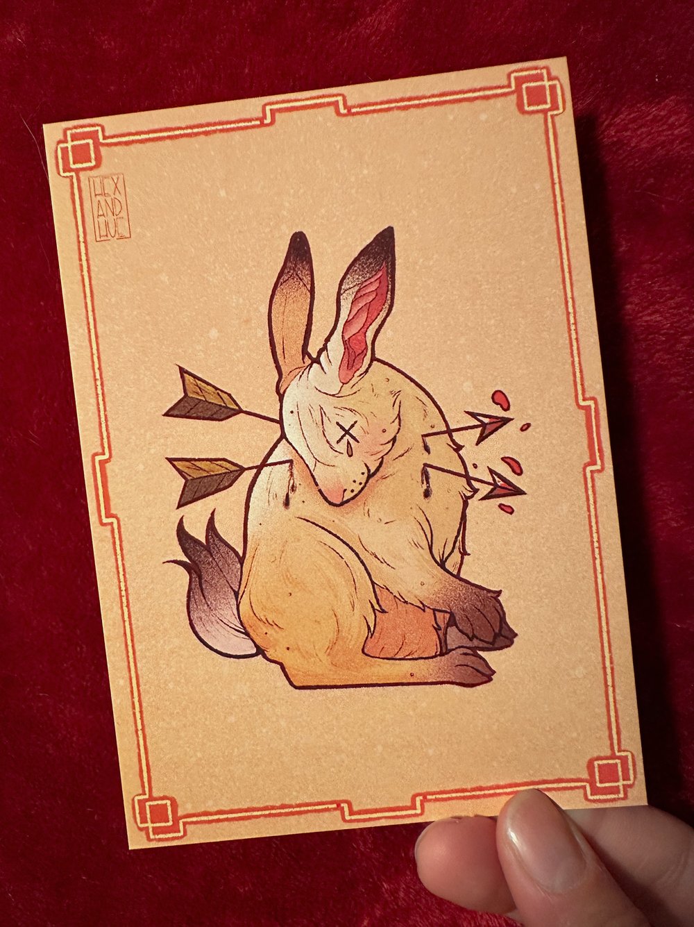 Image of "Rabbit Hunting Season" Print 