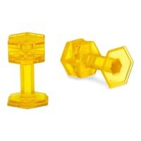 Image 2 of Dent Reaper Fat Shaft Gold Hex Tabs (5 Tabs) (KECO)