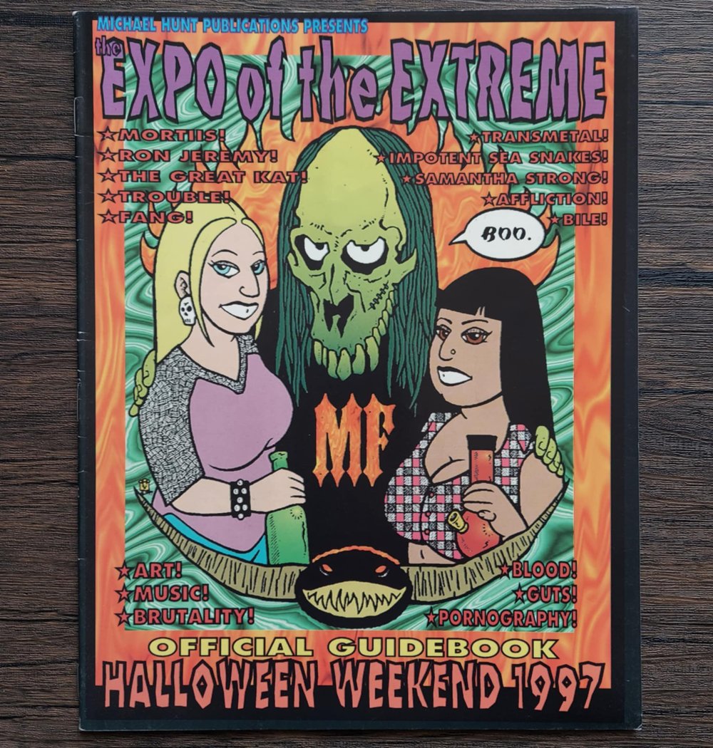 Expo of the Extreme Official Guidebook - Halloween Weekend 1997