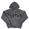 Appliqué Pat¢hed Stamp Hoodie (Dark Grey)