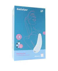 Image 1 of Satisfyer Curvy 2+ Air Pulse Stimulator 