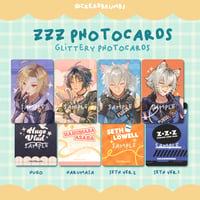 Image 2 of ZZZ Glittery Photocards