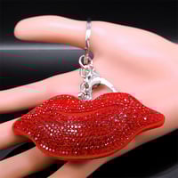 Image 3 of Lips Keychain 