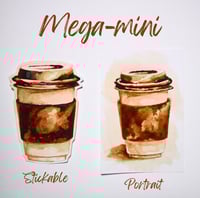 (4.5 x 3") Mega-mini | To-Go Coffee Cup