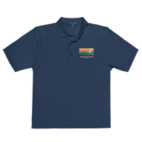 Image 3 of Embroidered Land of the Sky Men's Premium Polo