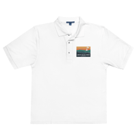 Image 1 of Embroidered Land of the Sky Men's Premium Polo