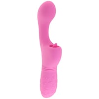 Image 2 of Rechargeable Butterfly Kiss Flicker Vibrator in Pink