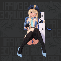 Image 2 of @belmarie_58 Police Waifu