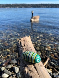 Image 2 of Wiggleton Caterpillar Rock 🐛❤