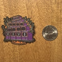 Image 4 of Hi-Vi Sound System Enamel Pin 