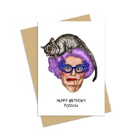 Image 1 of Dame Edna Possum Greeting Card