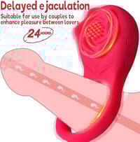 Image 4 of App Vibrating Cock Ring Vibrator Penis Ring Pleasure 