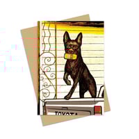 Image 1 of Kelpie Greeting Card
