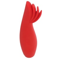 Image 2 of Red Hot Blaze Clitoral Stimulator Vibe in Red