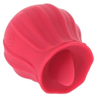 Image 3 of inmi Wild Violet Licking Clitoral Stimulator in Red