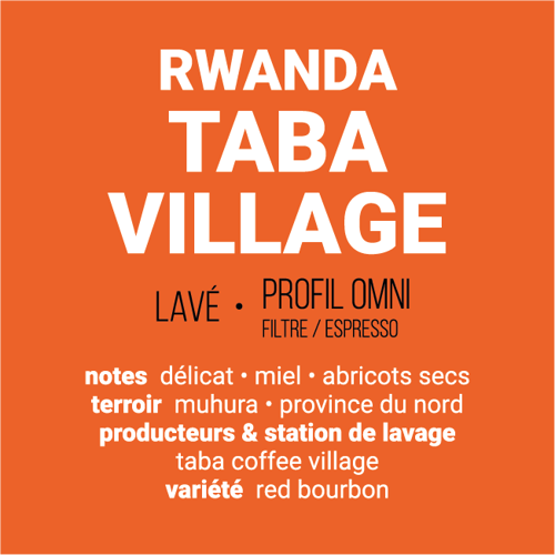 Image of Taba Village - Rwanda BIO | FILTRE & ESPRESSO