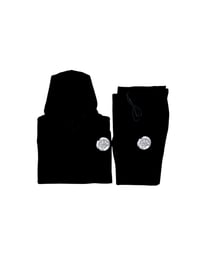Image 2 of Black Kairos Hoodie Set
