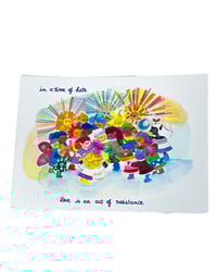 Image 2 of A6 - In a time like this (1/5) : Love - illustration originale