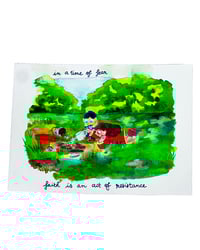 Image 2 of A6 - In a time like this (2/5) : Faith - illustration originale