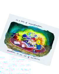 Image 2 of A6 - In a time like this (3/5) : Education - illustration originale